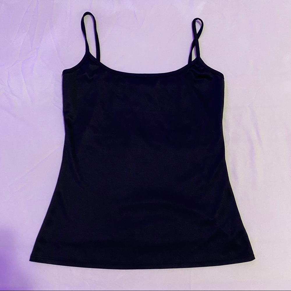 Silky soft basic black tank